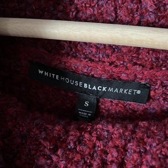 Whbm red sweater tunic s - Picture 4 of 13